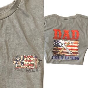 Large grey unisex tshirt